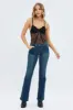 Black Lace One Piece Bodysuit sold by Ally Fashion