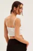 White Solid Boned Corset Top sold by Ally Fashion