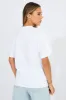 White Graphic Tee Short Sleeve sold by Ally Fashion