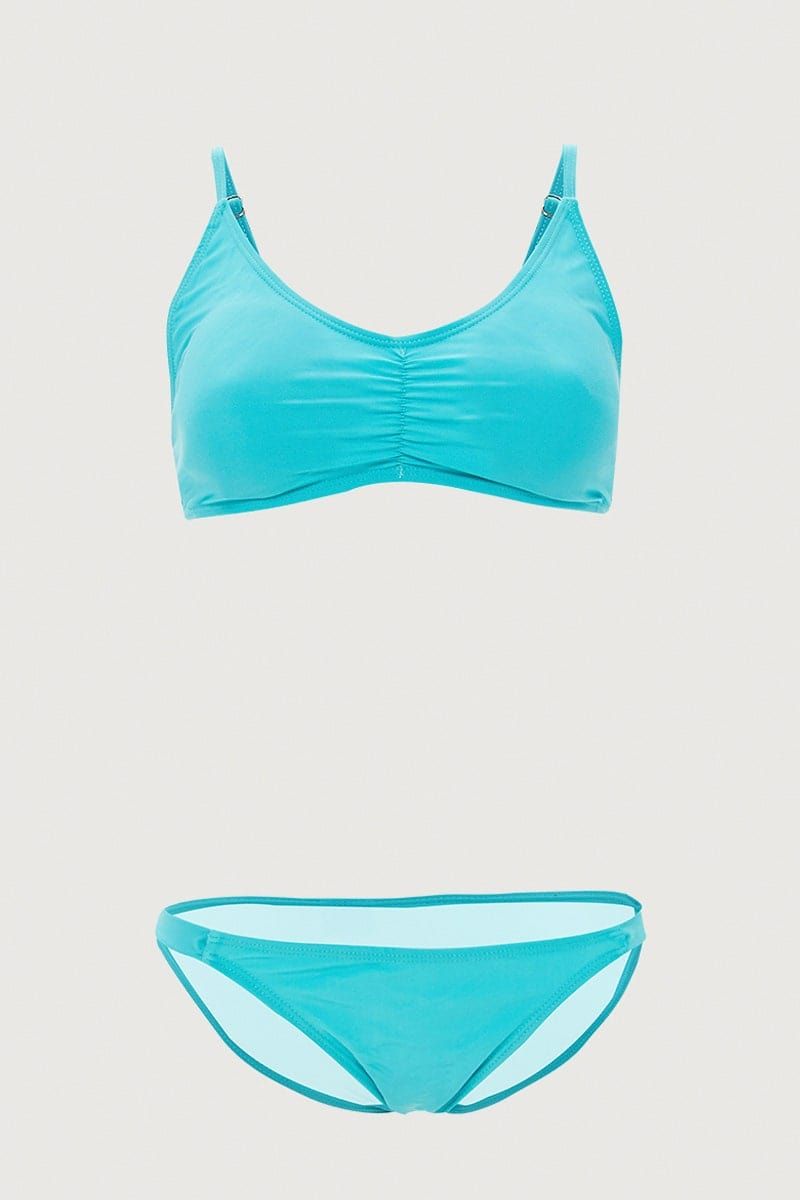 Green Two Piece Bikini sold by Ally Fashion