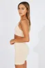 Beige Seamless Top And Shorts Activewear Set sold by Ally Fashion