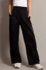 Black Wide Leg Pants Pleated Front sold by Ally Fashion