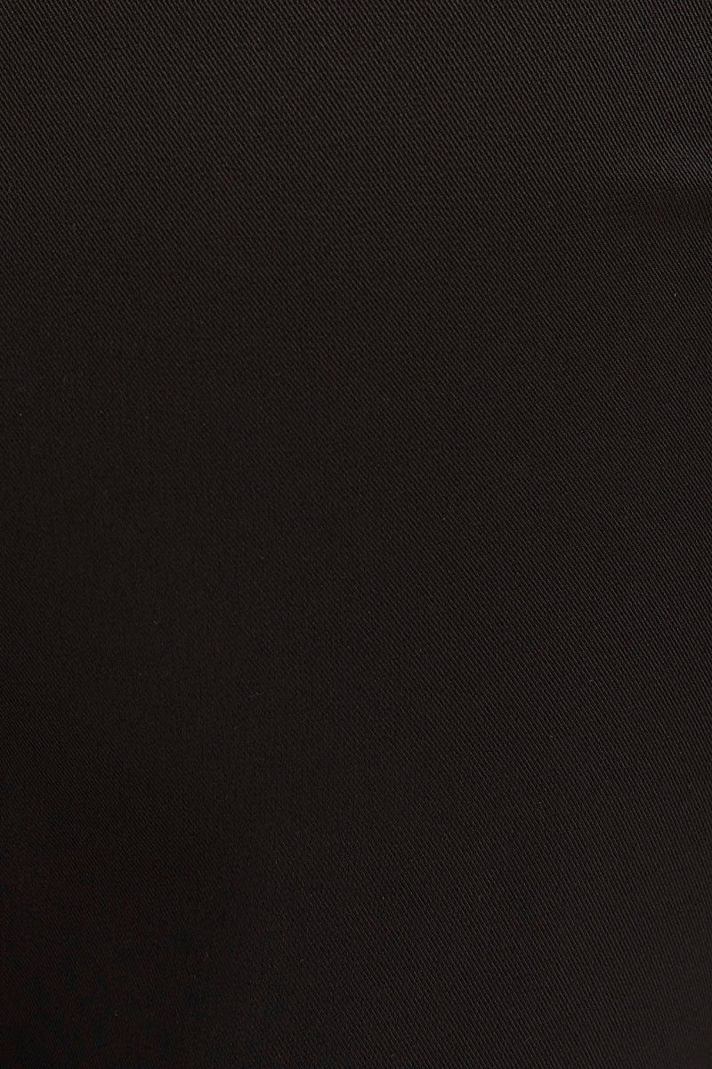 Black Wide Leg Pants High Rise Paperbag sold by Ally Fashion product image thumbnail 6