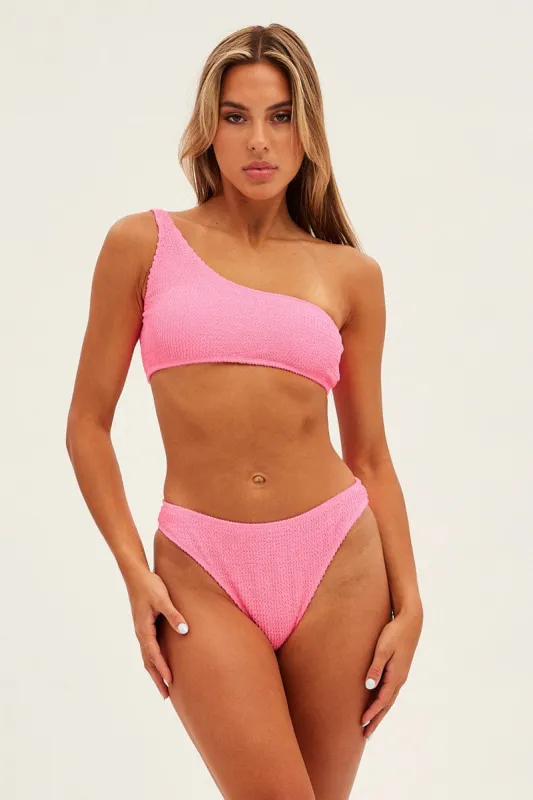 Pink Two Piece Bikini sold by Ally Fashion