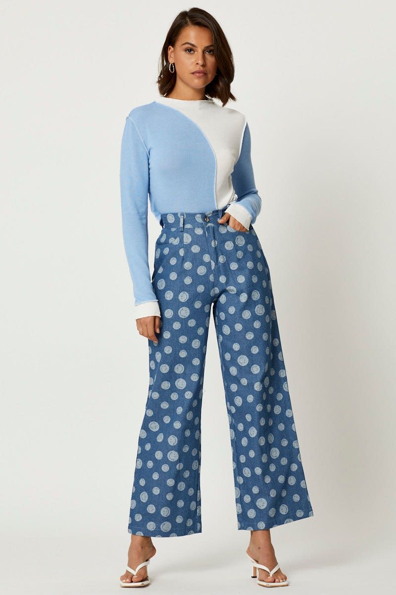 Stripe Patchwork Colourblock Top sold by Ally Fashion product image thumbnail 2