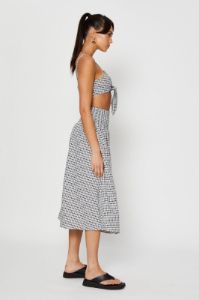Check Midi Skirt sold by Ally Fashion