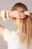 White 3 Pack Mixed Size Scrunchies sold by Ally Fashion