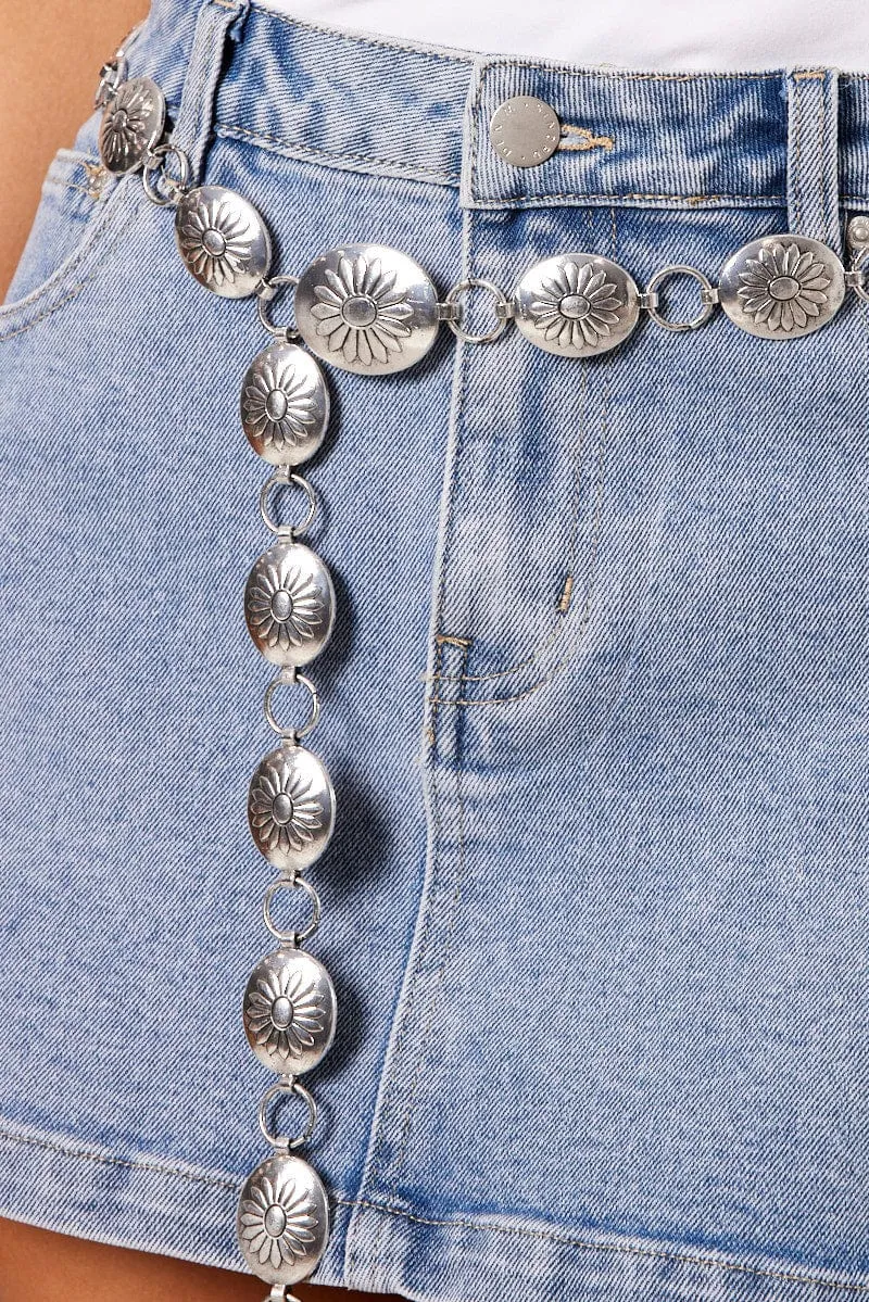 Silver Chain Belt sold by Ally Fashion product image thumbnail 2