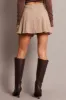 Brown Check Tennis Skirt Mini sold by Ally Fashion
