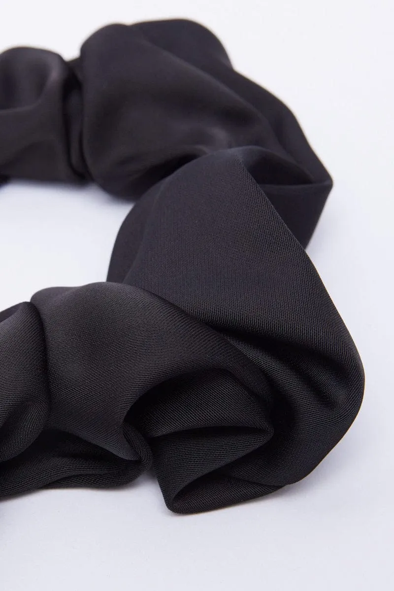 Black Scrunchie sold by Ally Fashion product image thumbnail 4