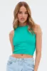 Green Tank Top Crew Neck Seamless sold by Ally Fashion