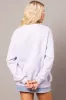 Purple Graphic Sweater Long Sleeve sold by Ally Fashion