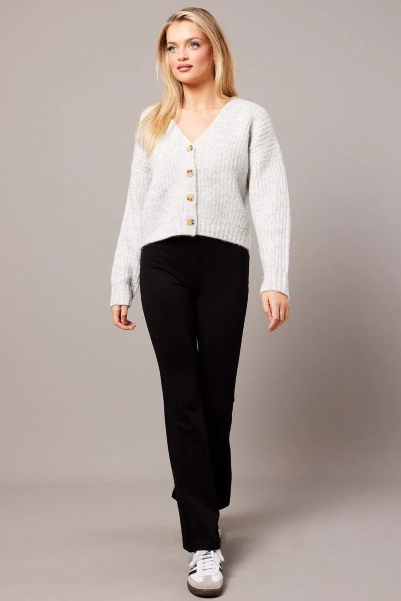 Black Flare Leg Pants Ponte sold by Ally Fashion product image thumbnail 2