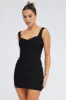 Black Bodycon Dress Sleeveless Ruched sold by Ally Fashion