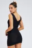 Black Bodycon Dress Sleeveless Ruched sold by Ally Fashion