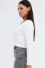 White Fluffy Cardigan sold by Ally Fashion