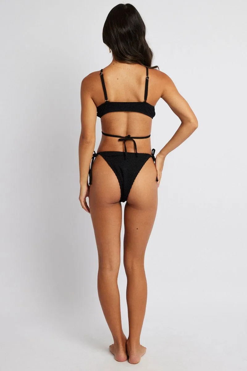 Black Ring Linked Bikini Set sold by Ally Fashion product image thumbnail 5
