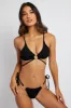 Black Ring Linked Bikini Set sold by Ally Fashion