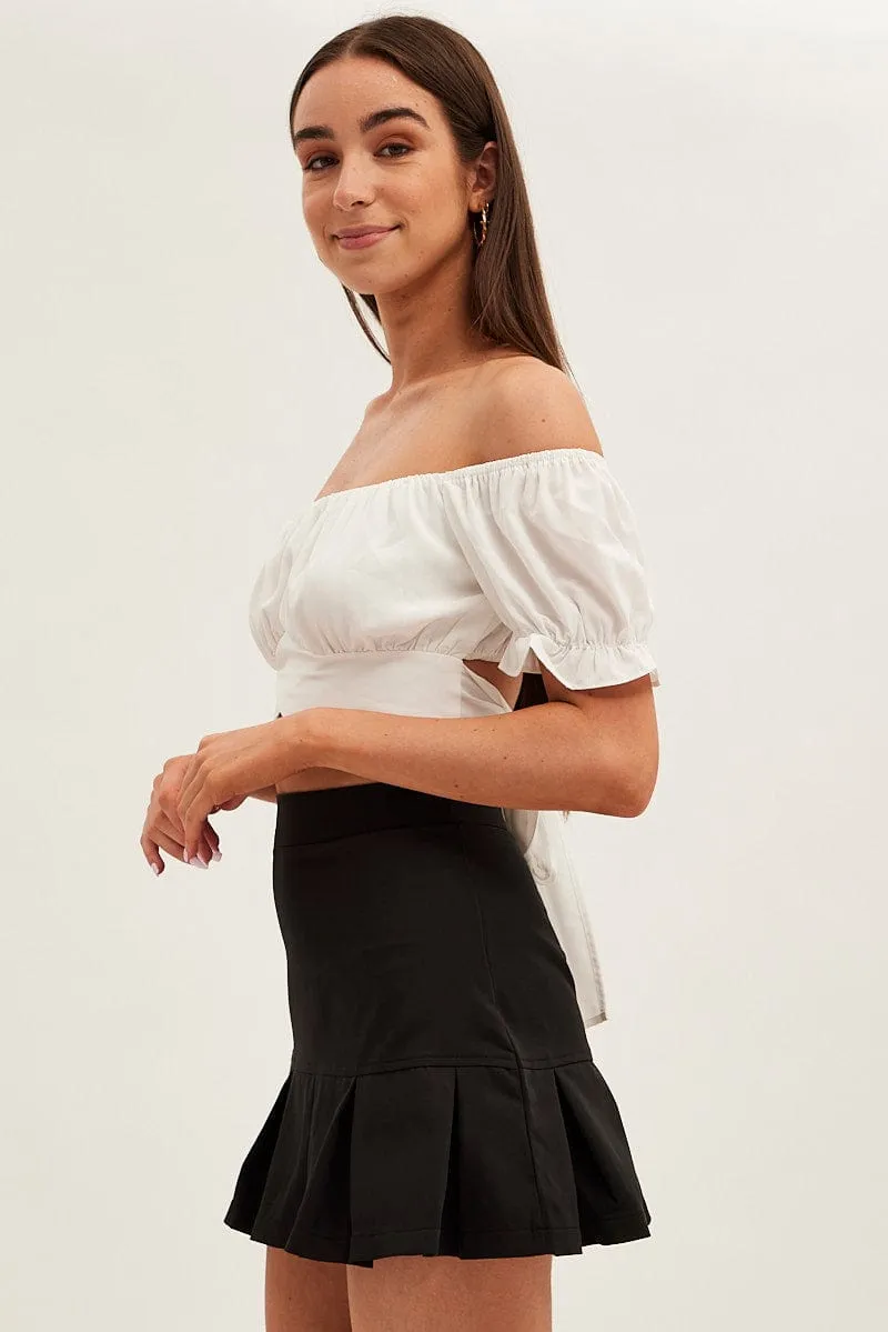 Black Tennis Skirt sold by Ally Fashion product image thumbnail 4