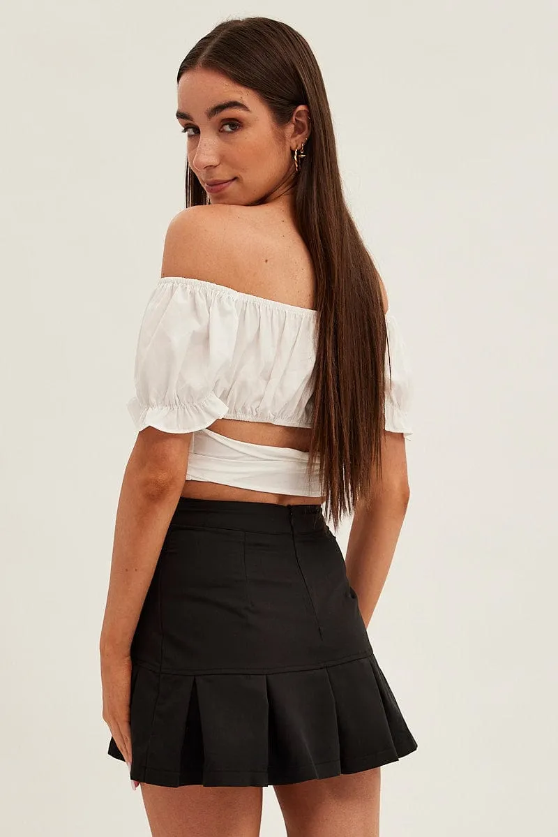 Black Tennis Skirt sold by Ally Fashion product image thumbnail 5