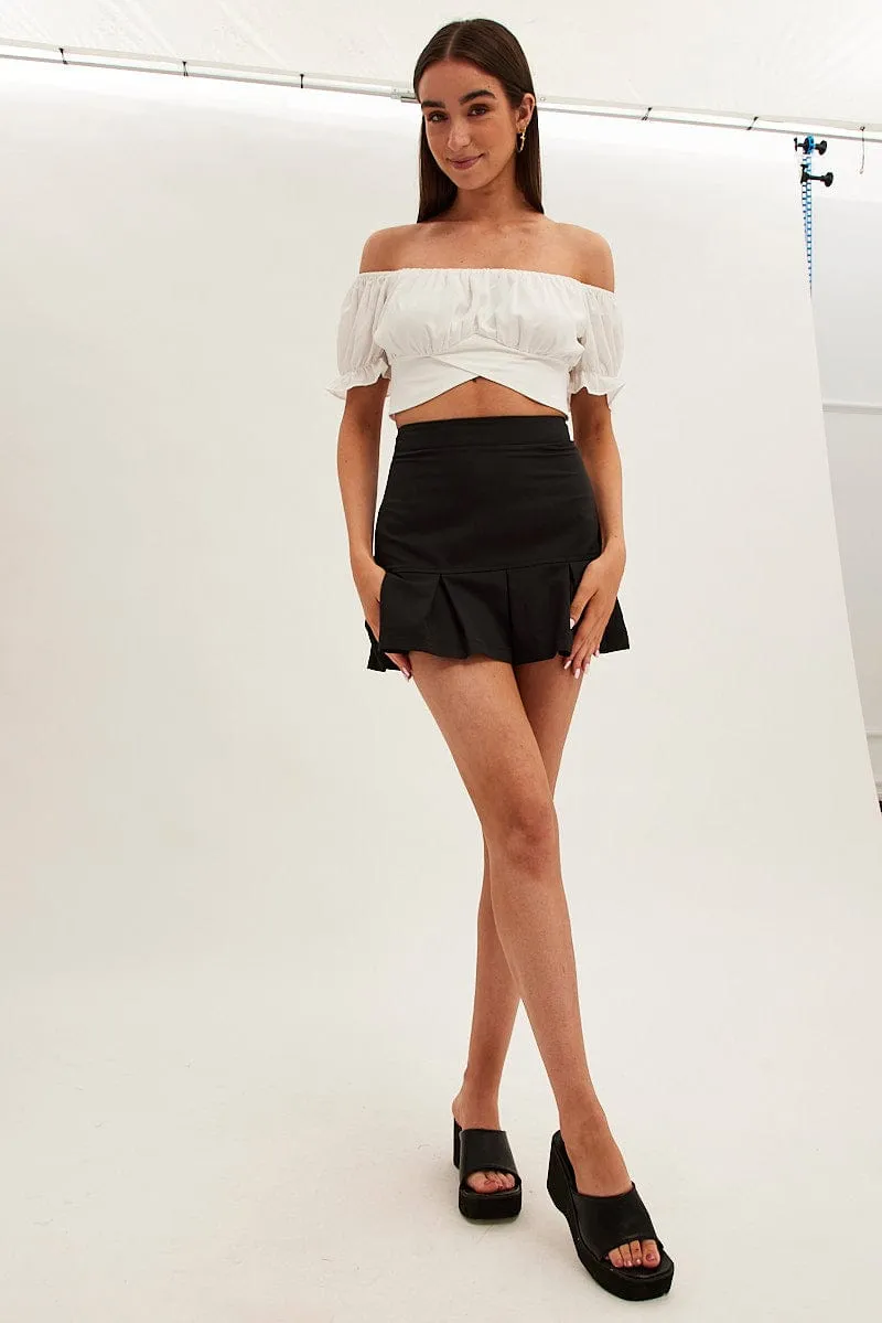 Black Tennis Skirt sold by Ally Fashion product image thumbnail 3
