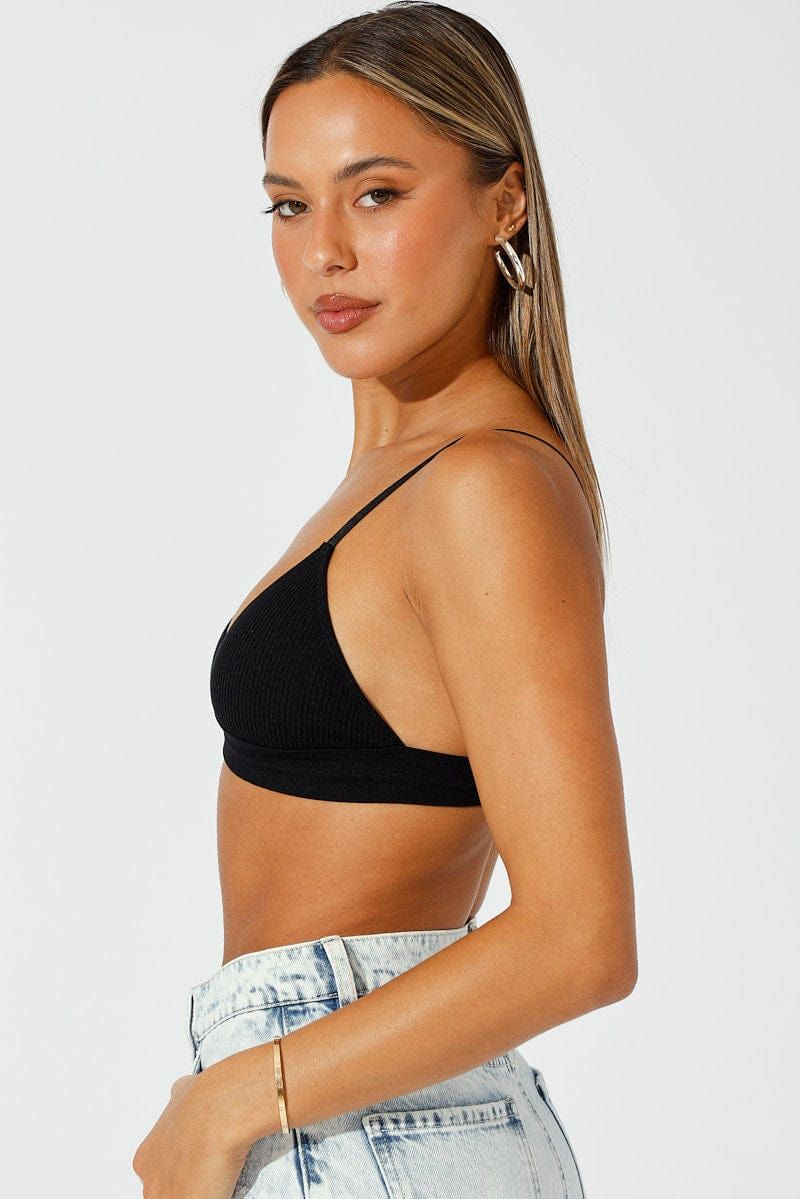 Black Bralette Seamless sold by Ally Fashion product image thumbnail 2