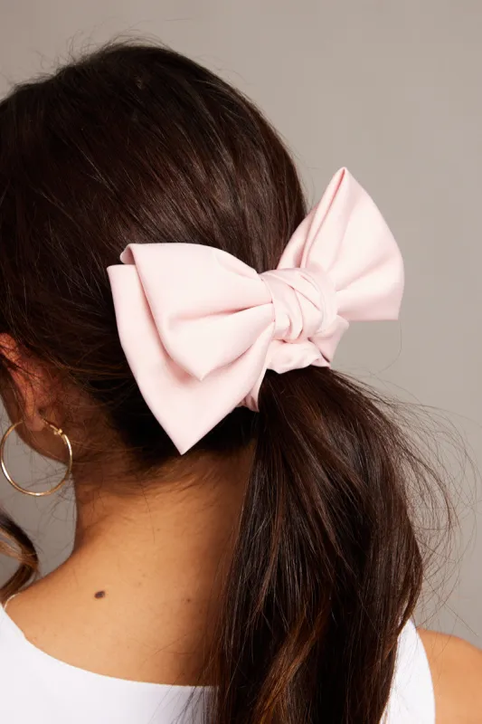 Pink Bow Scrunchie sold by Ally Fashion