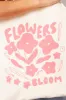 Pink Print Tote Bag Printed Flowers Bloom sold by Ally Fashion