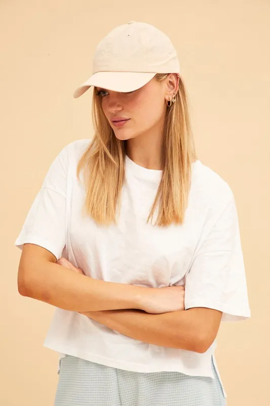 White Everyday Cap sold by Ally Fashion
