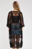 Black Kimono Half Sleeve sold by Ally Fashion