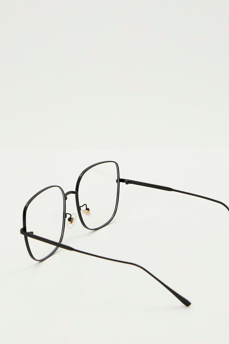 Black Square Blue Light Filter Glasses sold by Ally Fashion product image thumbnail 4