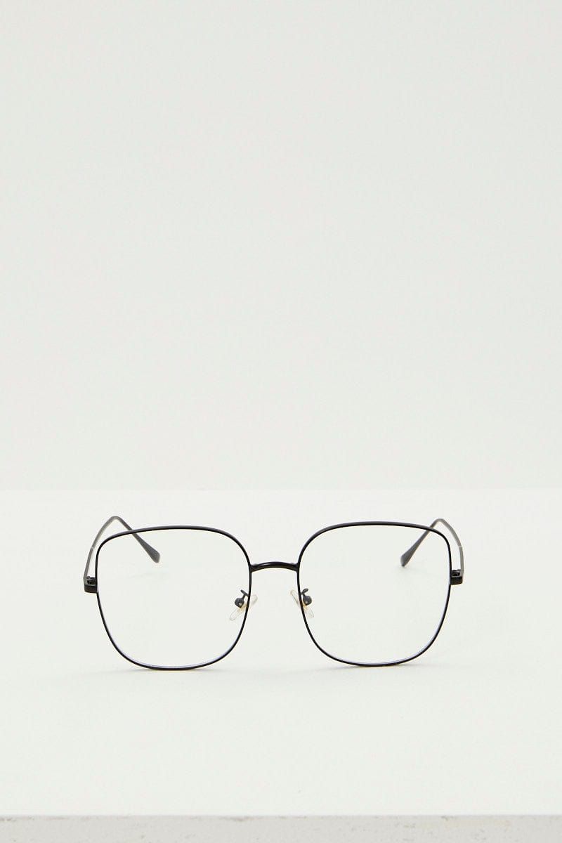 Black Square Blue Light Filter Glasses sold by Ally Fashion product image thumbnail 2