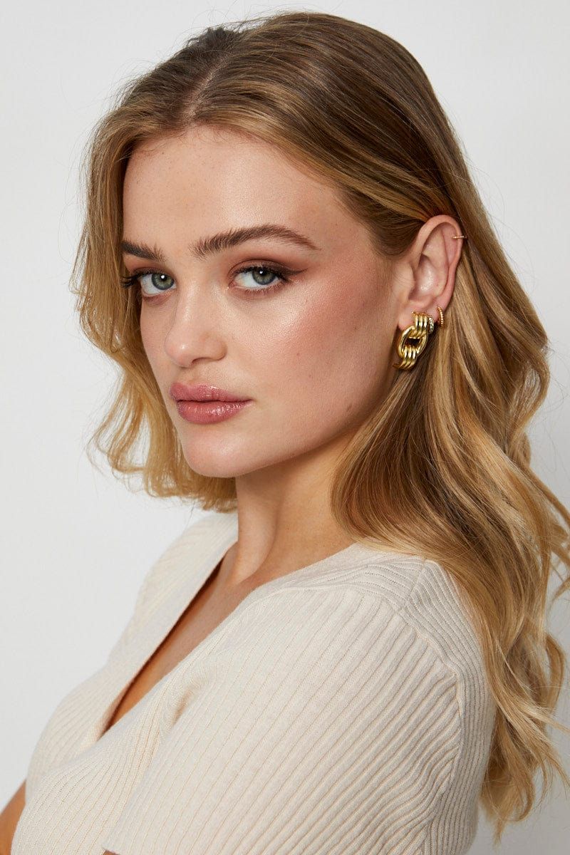 Gold Earring sold by Ally Fashion