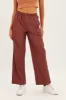 Brown Cargo Parachute Pants sold by Ally Fashion