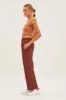 Brown Cargo Parachute Pants sold by Ally Fashion