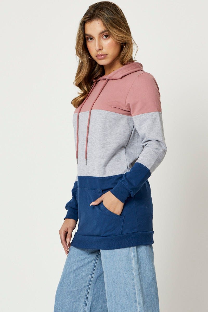 Multi Hoodie Sweatshirts Long Sleeve sold by Ally Fashion product image thumbnail 3