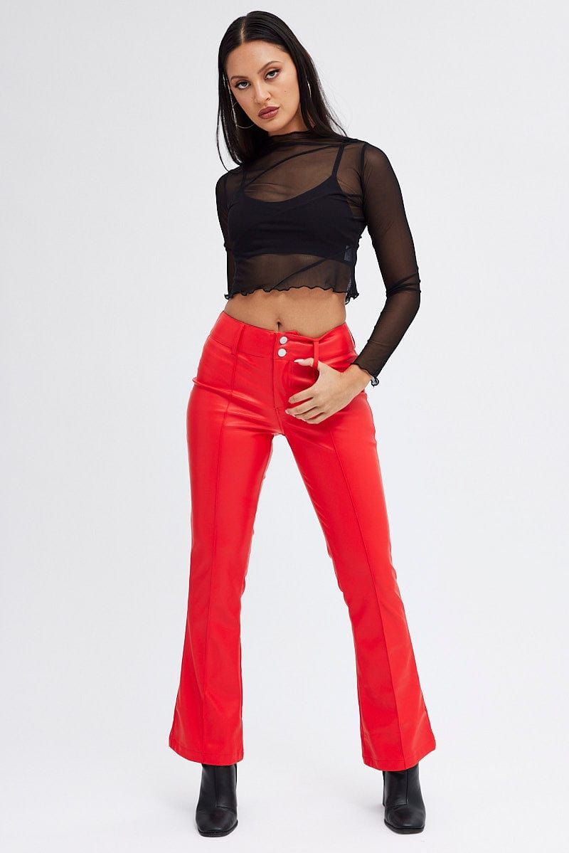 Black Mesh Top Long Sleeves sold by Ally Fashion product image thumbnail 2