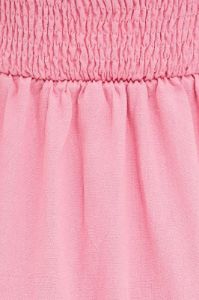 Pink Midi Dress Sleeveless Square Neck sold by Ally Fashion