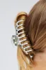 Silver Classic Hair Claw Clip sold by Ally Fashion
