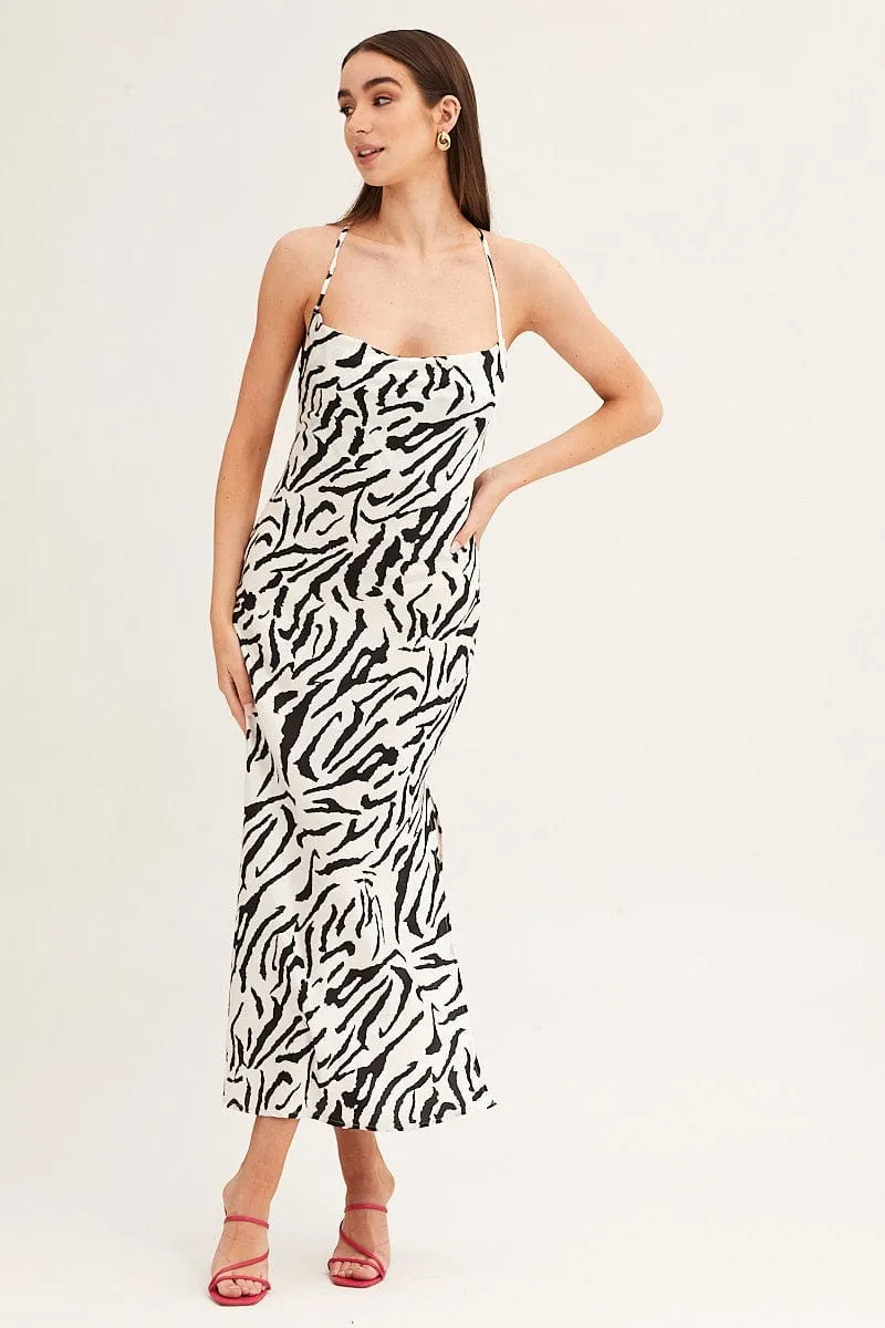 Print Midi Dress sold by Ally Fashion product image thumbnail 3