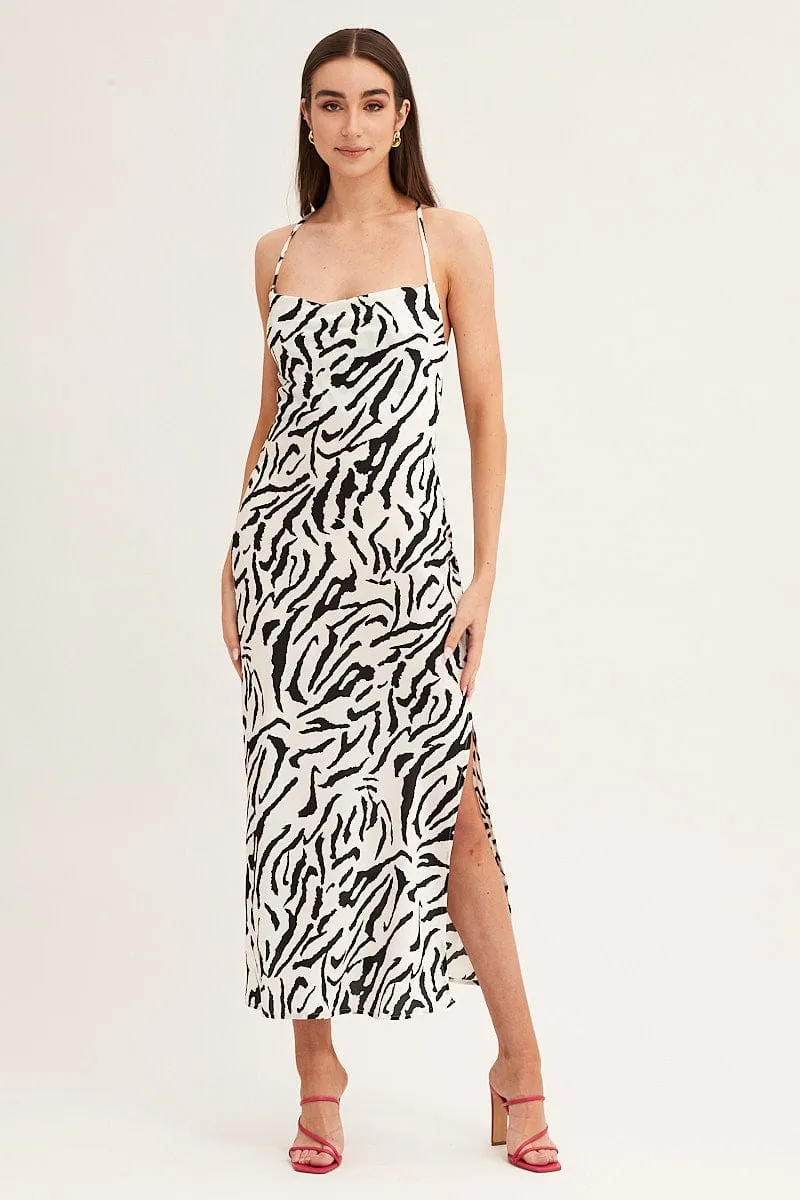 Print Midi Dress sold by Ally Fashion