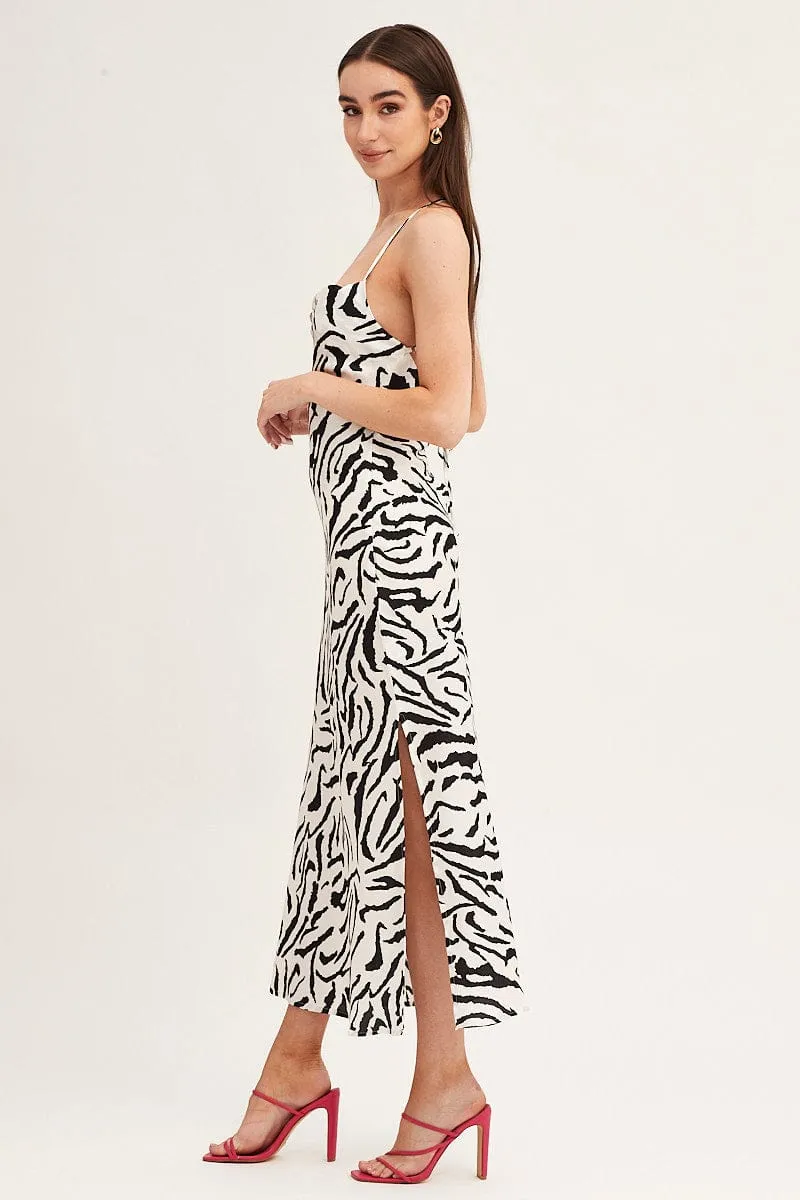 Print Midi Dress sold by Ally Fashion product image thumbnail 4