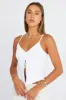 White Singlet Top sold by Ally Fashion