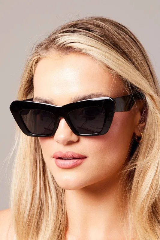Black Animal Print Fashion Sunglasses sold by Ally Fashion