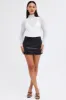 White Sheer Bodysuit Textured Long Sleeve sold by Ally Fashion
