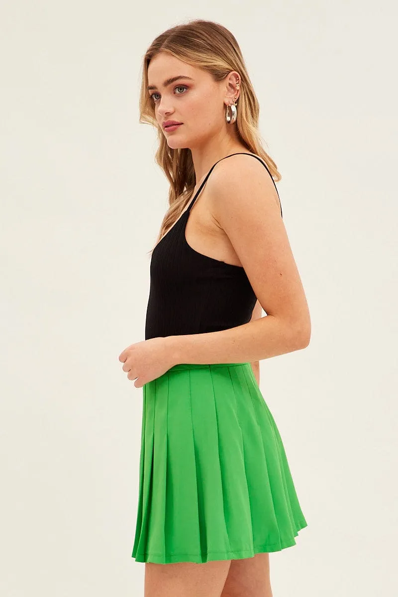 Black Rib V Neck Strappy Bodysuit sold by Ally Fashion product image thumbnail 4