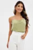 Green Cami Top Tie Straps sold by Ally Fashion
