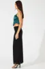 Black Maxi Skirt High Rise Mesh sold by Ally Fashion