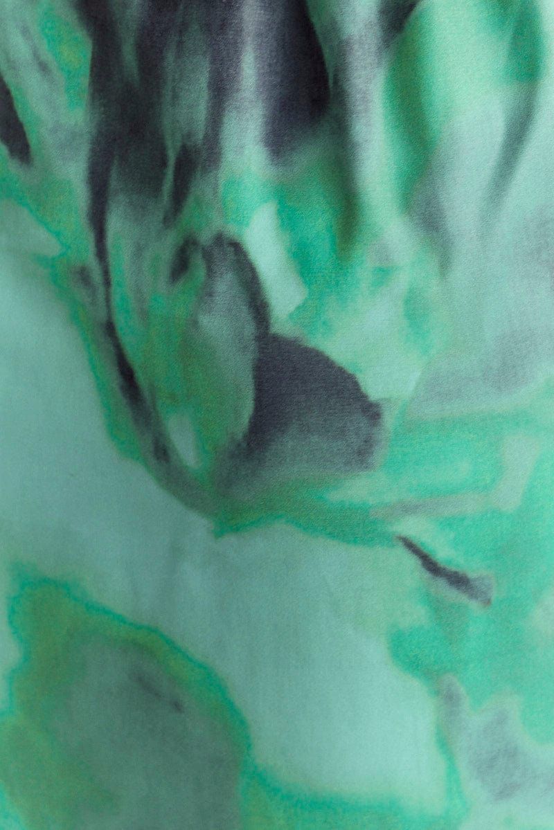 Blue Print Maxi Dress Backless sold by Ally Fashion product image thumbnail 6