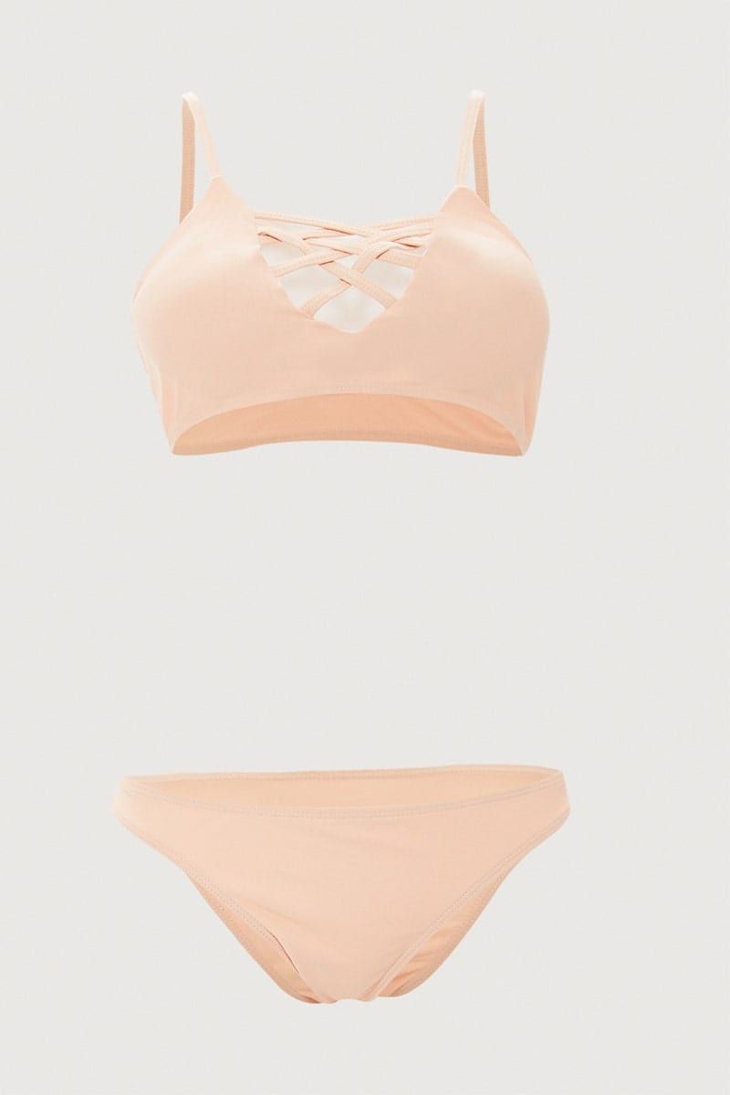 Orange Two Piece Bikini sold by Ally Fashion